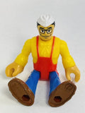 Imaginext 3 Piece Set Chicken Suit Guy Figure Series 6 Fisher Price Mini Costume