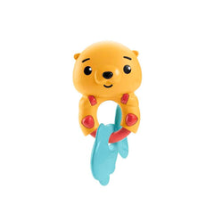 Fisher-Price Animal-Themed Baby Rattle Toy - Teething Time Otter