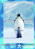 Bundle of 2 |Eurographics Penguin and Chick 1000-Piece Puzzle + Smart Puzzle Glue Sheets