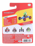 World of Nintendo Super Mario Kart 8 - Yoshi Blue Car Figure