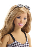Barbie Fashionistas Doll, Curvy Body Type Wearing Black & White Dress