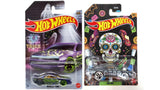 Bundle of 2 | Hot Wheels Halloween Theme 1:64 Die-Cast Cars | Muscle Tone & King Kuda
