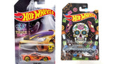 Bundle of 2 | Hot Wheels Halloween Theme 1:64 Die-Cast Cars | Scorcher & '71 Maverick Grabber