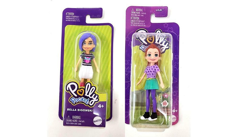 Bundle of 2 | Polly Pocket Impulse 3-inch Doll Collection | HDW48 & HKV78