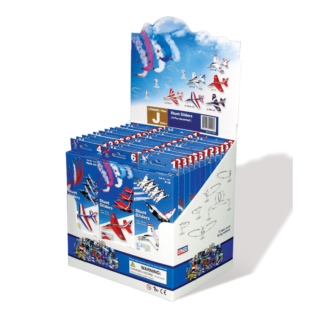 Be Amazing Toys  Stunt Plane Display -36 Planes 11000