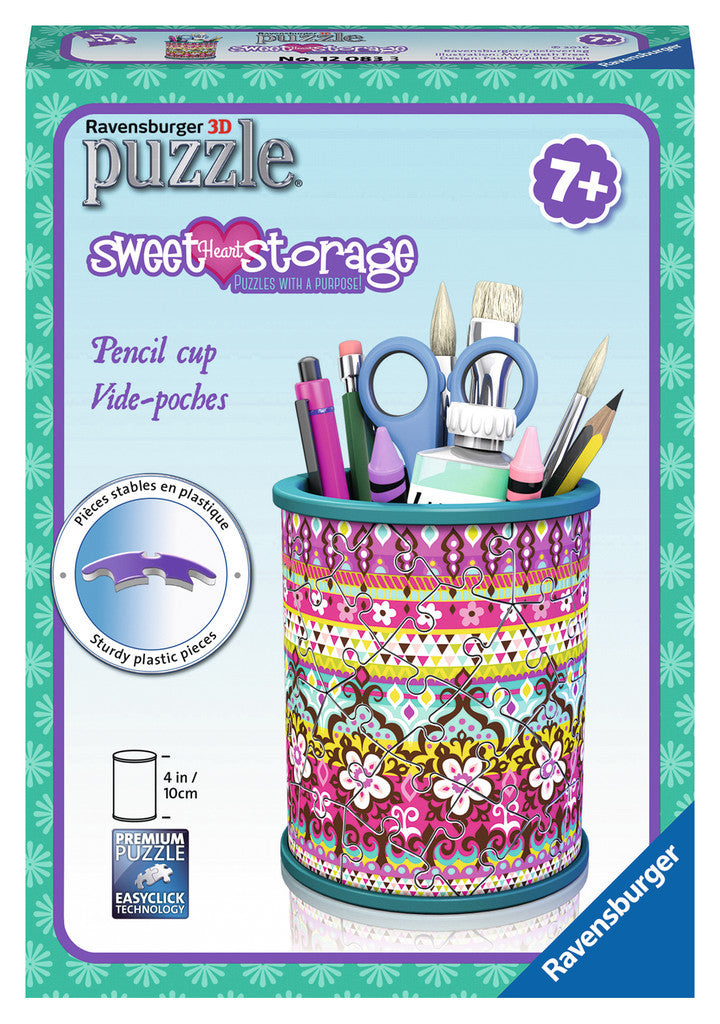 Ravensburger 3D Puzzles Mary Beth: Pencil Cup (54 pc) 12083