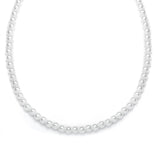 Single Strand 6mm Pearl Wedding Necklace 182N