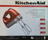Kitchenaid 9-Speed Architect Series Digital Hand Mixer - Red KHM926ACA