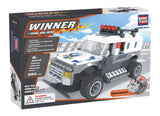 Brictek Building Blocks - 4 Channel Radio Control Police Truck 20203