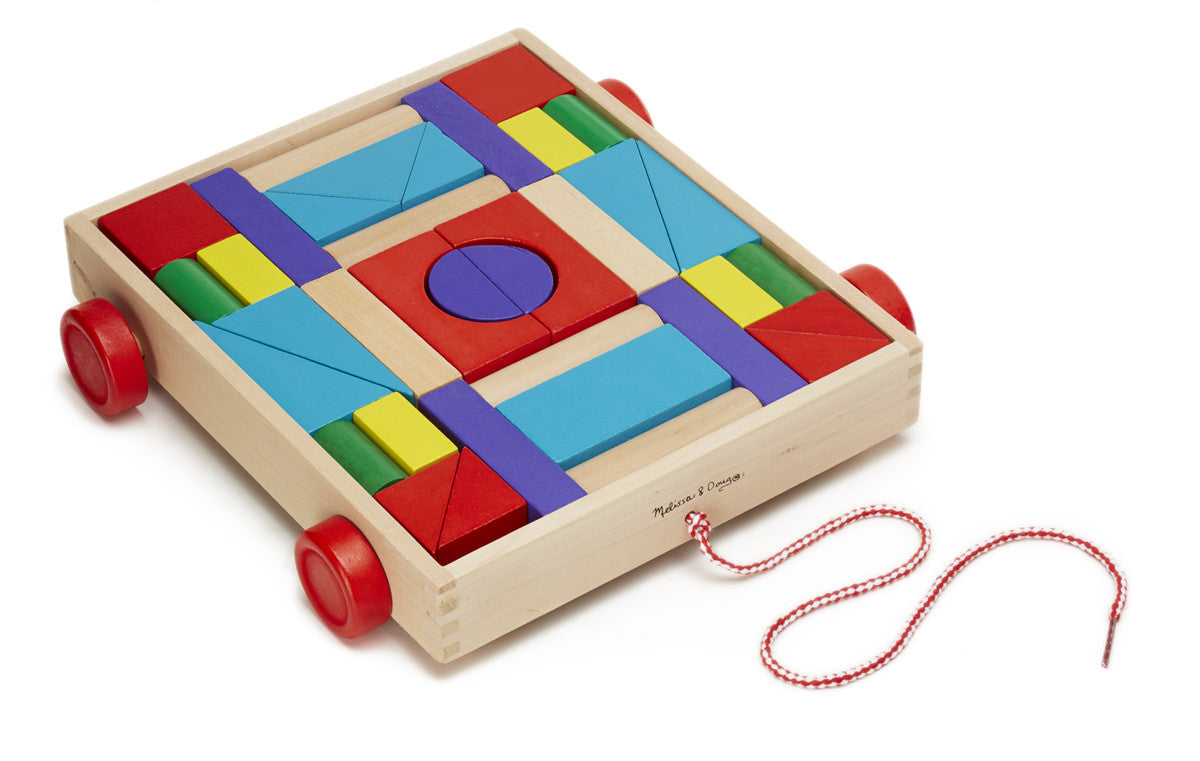 Melissa & Doug Unit Blocks Cart 4209