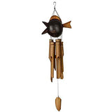 Woodstock Chimes Coco Fish Bamboo Wind Chime