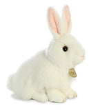Aurora - Miyoni - 10" Angora Rabbit Wht
