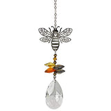 Woodstock Chimes CFBEE Crystal Fantasy Suncatcher, Bee