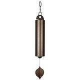 Woodstock Chimes HWXLC The Original Guaranteed Musically Tuned Chime Grand Heroic Windbell, Antique Copper