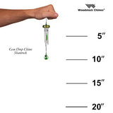 Woodstock Chimes GEMSH Gem Drop Chime, 10", Shamrock