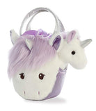 Aurora - Pet Carrier - 7" Heather Unicorn Fancy Pal