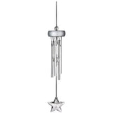 Woodstock Chimes Stars Starlight Chime, Silver