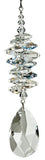 Woodstock Chimes CCIA Rainbow Makers Suncatchers Crystal Ice Cascade, Almond