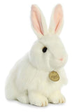 Aurora - Miyoni - 10" Angora Rabbit Wht