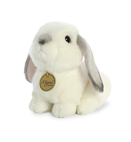 Aurora - Miyoni - 8" Lop Eared Rabbit with Grey Ears