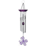 Woodstock Isabelle's Dancing Butterfly Wind Chime, Purple