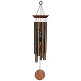 Woodstock Chimes Bronze Original Guaranteed Musically Tuned Chime Chakra-Seven Stones