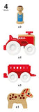 BRIO Farm Tractor Set