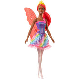 Barbie Dreamtopia Fairy Doll, 12-inch, with Pink Hair, Light Pink Legs & Wings, Gift for 3 to 7 Year Olds, Multi