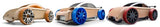 Automoblox Mini S9-R/C9-R/C9-S Vehicle (3-Pack)