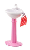 Barbie FPR56 Brunette Bathroom Sink Doll