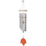 Woodstock Bright Blush Carolina Petals Wind Chime Outdoor Garden Windchimes CPBB