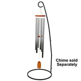 Woodstock Chimes WGSL Celebration Wind Chime Stand, Large, Black