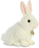 Aurora - Miyoni - 10" Angora Rabbit Wht