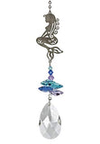 Woodstock Chimes CFMM Rainbow Makers Crystal Fantasy Suncatcher, Mermaid