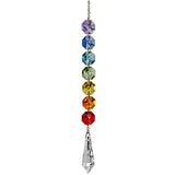 Woodstock Chimes CCHCI Crystal Chakra Cascade Suncatcher, Icicle