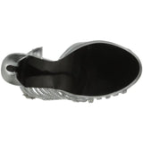 Touch Ups Women's Theresa Silver Metallic D'Orsay 5 M