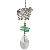 Woodstock Chimes CFSH Crystal Fantasy Suncatcher, Sheep
