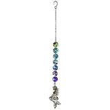 Woodstock Chimes CRMM Crystal Radiance Cascade Suncatcher, Mermaid