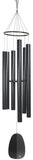Woodstock Chimes WWKB Windsinger Chimes of King David, 88 in, Black