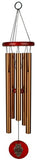 Woodstock Chimes HCBRO The Original Guaranteed Musically Tuned Chime Habitats-Owl, 26", Bronze