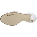 Dyeables Women's Daisy Dyeable Pump,White,5 M