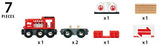 Brio Cargo Train World - Train (33888) - Wooden Train - Compatible with All Wooden Train Sets