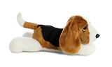 Aurora - Flopsie - 12" Basset Hound, White, brown