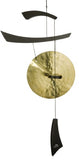 Woodstock Chimes EGCB The Original Guaranteed Musically Tuned Chime Medium Emperor Gong, Black