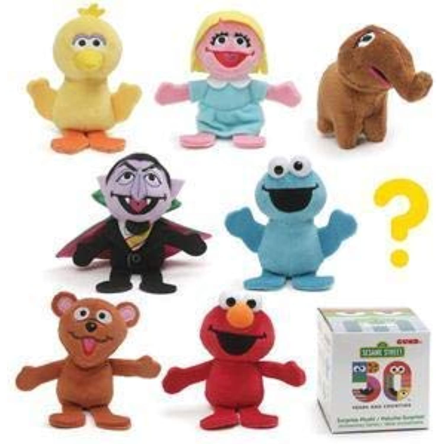 GUND - Sesame Street - 50th Anniversary Surprise Box Bundle - Three Random Boxes