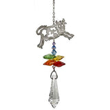 Woodstock Chimes CFCO Crystal Fantasy Suncatcher, Cow
