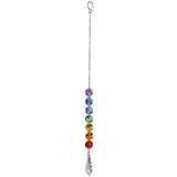 Woodstock Chimes CCHCI Crystal Chakra Cascade Suncatcher, Icicle