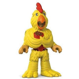 Set of 6: Fisher-Price Imaginext Blind Bag Collectible Figures Series 6 - Dino Mech, Chicken Suit, Gnome, Jester, Pilot, Alien