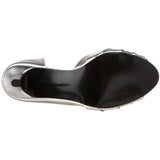 Touch Ups Women's Ivanna Pump,Silver,8.5 M US