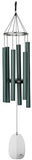 Woodstock Chimes BPMRG The Original Guaranteed Musically Tuned Chime Medium Bells of Paradise, 32-Inch, Rainforest Green